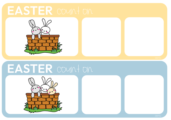 Easter Counting On Cards | Easter Theme Math Centre