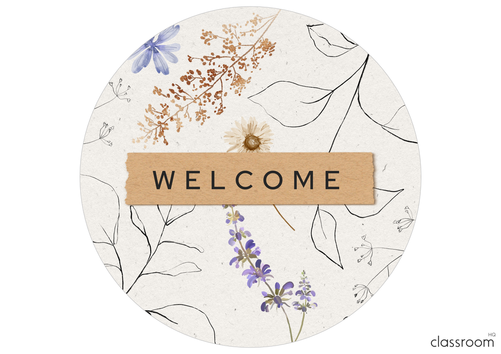 Cottagecore Display COTTAGECORE Classroom Door + Bulletin Board Display Pack - classroom HQ