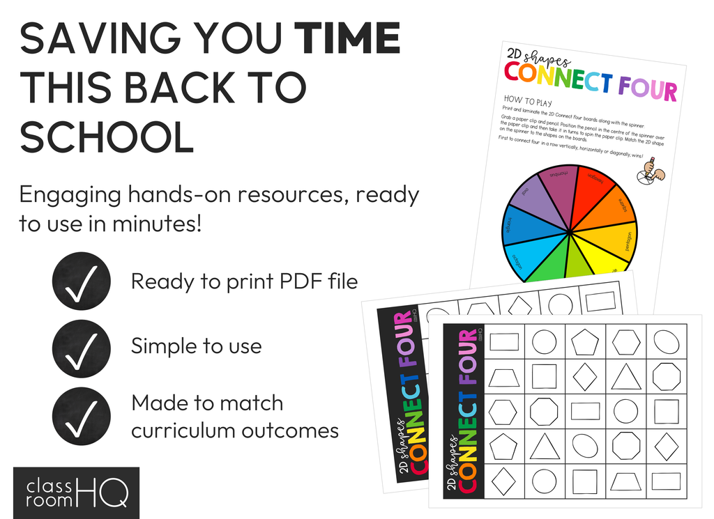 2D Shape Game Connect 4 Board Game Classroom HQ 2D Shape Game Connect 4 Board Game Classroom HQ