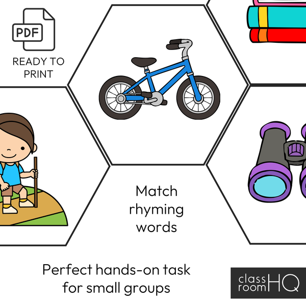 Hexagonal Thinking Cards | Science of Reading Hands-On Early Literacy Word Work