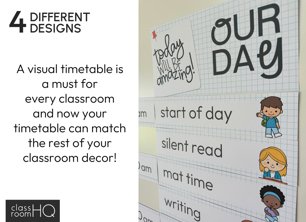 DOG DAYS Visual Timetable Classroom HQ Dog days visual timetable classroom hq