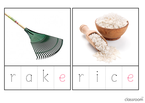 CVCe Final Silent 'e' Word BUNDLE