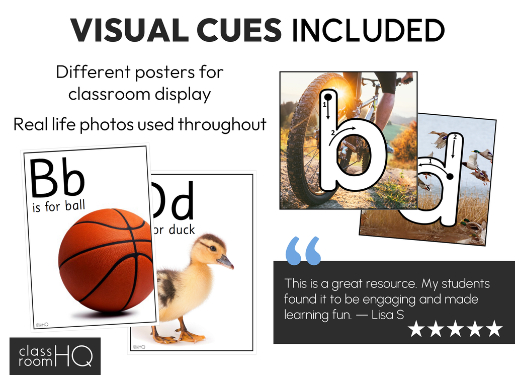Bs Reverse Letters Letter Reversals - b + d Letter Confusion Pack
