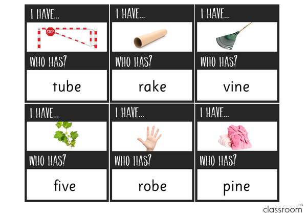 CVCe Final Silent 'e' Word BUNDLE
