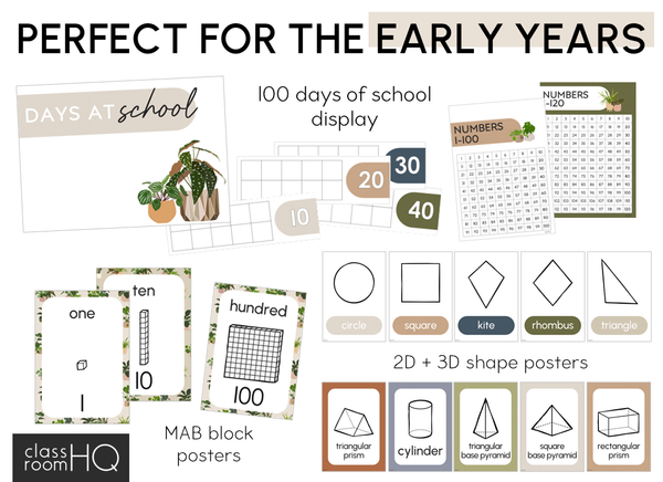 PLANT LIFE Math Resources Pack | classroomHQ