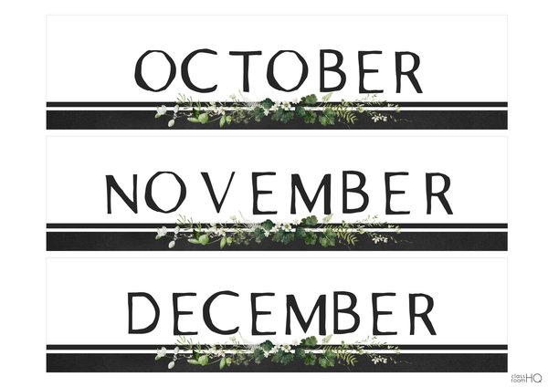 MODERN FARMHOUSE Flip Calendar