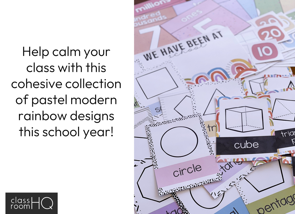 OVER THE RAINBOW Classroom Decor BUNDLE over-the-rainbow-classroom-decor-bundle