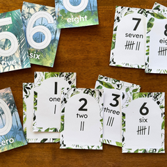 TROPICAL COAST Number Posters