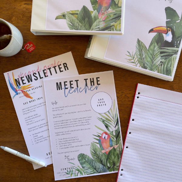 TROPICAL COAST Classroom Decor Pack - BUNDLE