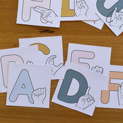 ZOO TALES ASL + Auslan Alphabet
