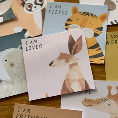 Editable Affirmation Station for Classroom | Growth Mindset Posters & Cards | ZOO TALES