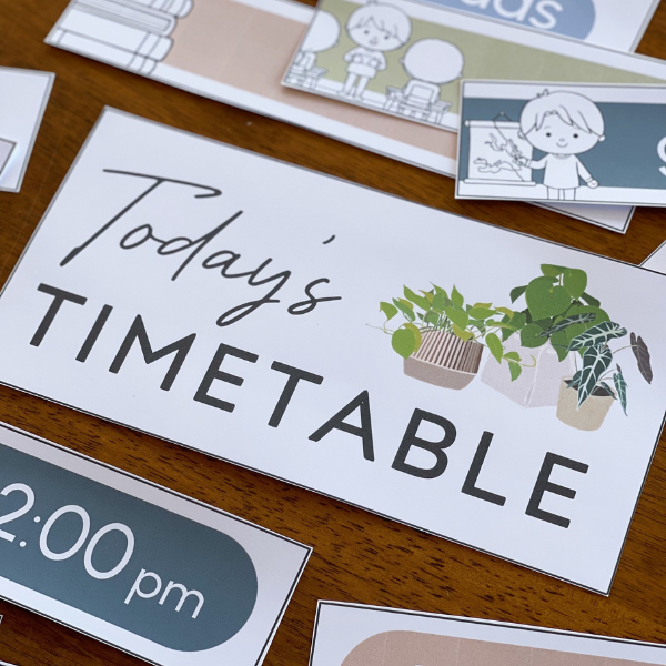 PLANT LIFE Classroom Visual Timetable Classroom HQ Plant life classroom visual timetable classroom hq
