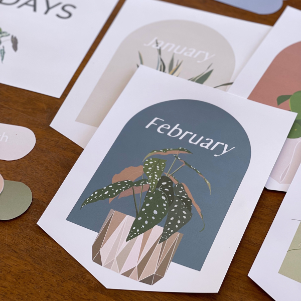 PLANT LIFE Classroom Birthday Display