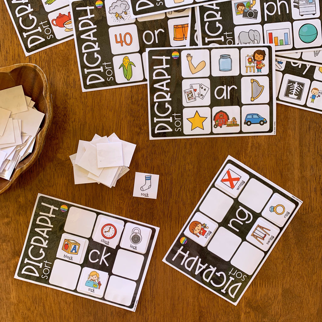 Digraph Sorting Pack - classroom HQ