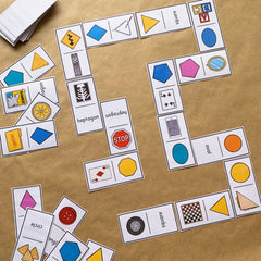 2D Shape Game - Domino Cards