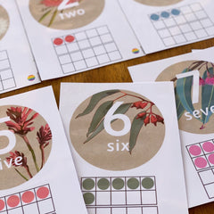 AUSSIE FLORA Number Posters