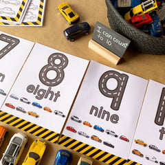 Building Number Sense - Road Transport Car Themed BUNDLE