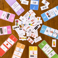 Number Sorting Mats 1-10 - Number Representations