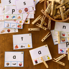 Beginning Sound Clip It Cards