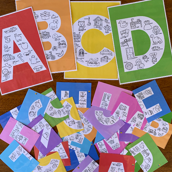 Alphabet Upper Case Letter Posters - classroom HQ