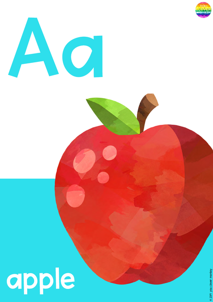Alphabet Editable Posters