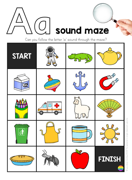 Alphabet Sound Maze BUNDLE
