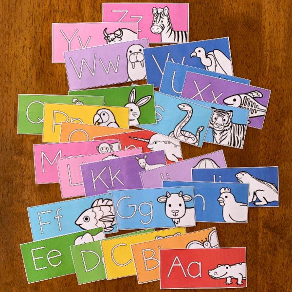 Animal Alphabet Word Wall Pack