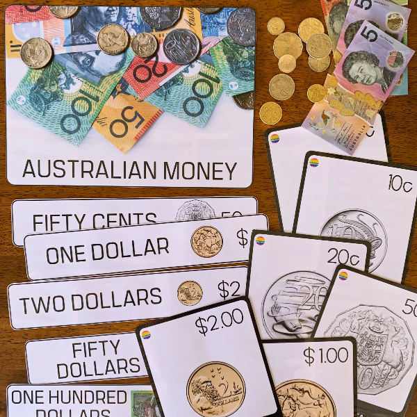 Australian Money Word Wall + Poster Pack