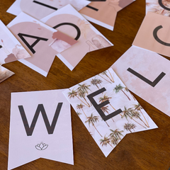 BOHO OASIS Classroom Bunting Pack