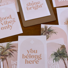 BOHO OASIS Inspirational Classroom Posters