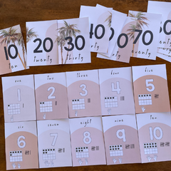 BOHO OASIS Number Posters