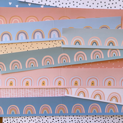 BOHO RAINBOW Classroom Borders