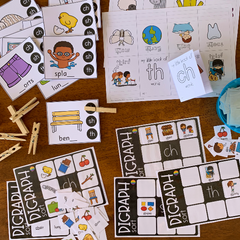 Digraph Activities Pack - CH SH TH