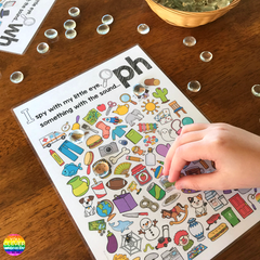 Digraph Sound Mazes + I Spy Games - PH Sound