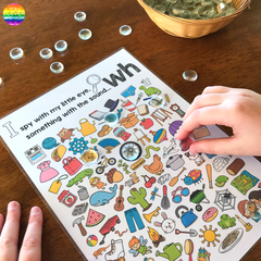 Digraph Sound Mazes + I Spy Games - WH Sound