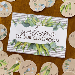 GUM LEAF Classroom Door Display + Banner Pack