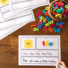 Sight Word Mats - Say It Make It Write It Use It High Frequency Word Centre Activity