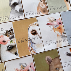 Woodland Inspirational Posters | Growth Mindset & Positive Classroom Decor Forest Theme | INTO THE WOODS