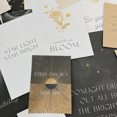 MIDSUMMER NIGHT Inspirational Classroom Posters | Neutral Classroom Decor
