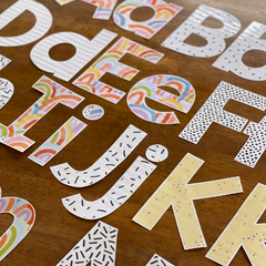 OVER THE RAINBOW Lettering Pack