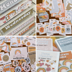 RETRO REWIND Classroom Decor Bundle | Retro Classroom Decor