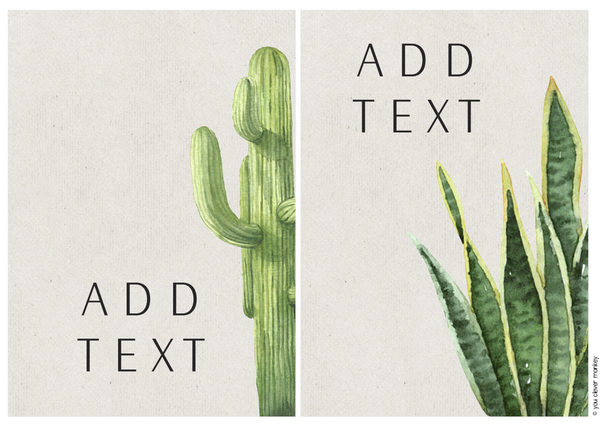 CACTUS Classroom Labels + Signs Pack