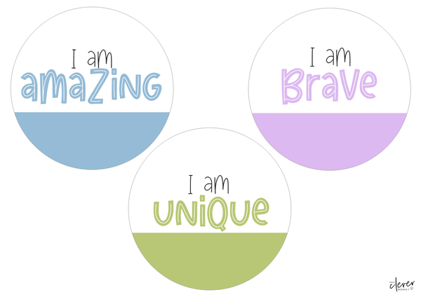 OVER THE RAINBOW Affirmation Station Pack | you clever monkey