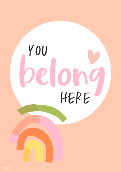 OVER THE RAINBOW Inspirational Classroom Posters | you clever monkey