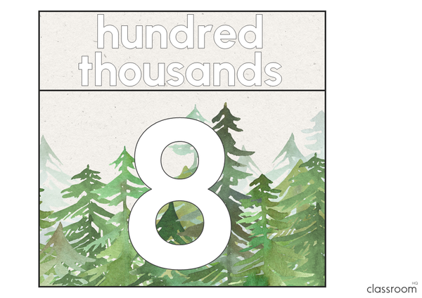Woodland Forest INTO THE WOODS Math Resources Pack