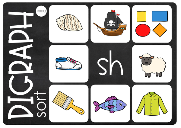 Digraph Activities Pack - CH SH TH
