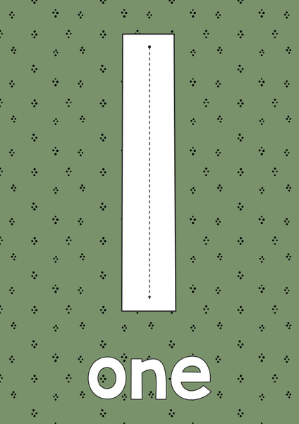 MODERN FARMHOUSE Number Posters