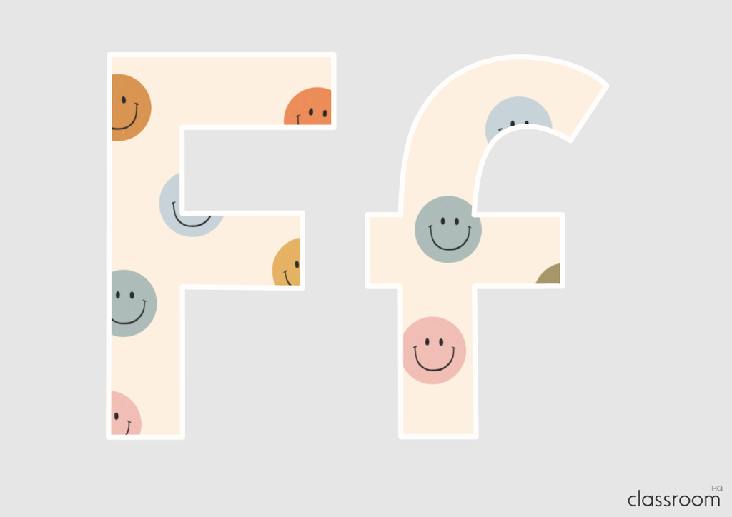 Classogram Lettering RETRO REWIND Classroom Lettering - classroom HQ