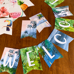 TROPICAL COAST Classroom Bunting Pack