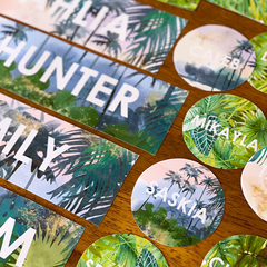 TROPICAL COAST Classroom Labels + Signs Pack